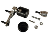 50-0167 2008-10 Kawasaki ZX10 Frame Slider Kit with pucks