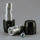 16-2299B OEM Handlebars ONLY.        Suzuki GSXR/SV, Kawasaki Z125 Bar End Slider w/ Guard Mount Set