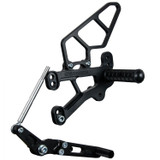 05-0752B 2009-14 BMW S1000RR, 2014-16 S1000R Complete Rearset  RACE ONLY