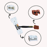 43-0304 Honda CBR1000RR (NON ABS MODELS ONLY) Keyswitch Elimination Harness