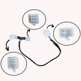 43-0303 2003-06 Honda CBR600RR Keyswitch Elimination Harness