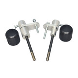 50-0133 2012-16 Kawasaki 650R Race Only Frame Slider Kit with pucks