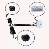 43-0102 Kawasaki ZX6R/ZX10R/Ninja 650R Keyswitch Elimination Harness