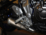 05-0407B Yamaha FZ07/MT07/XSR700 Rearset - Silver