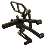 05-0502B 2013-17 Triumph Daytona 675 Rearset  - STD Shift w/o QS