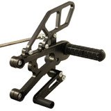 05-0504B Triumph Daytona 675R Rearset  - STD Shift w/QS