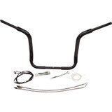 Fat Baggers Inc. Handlebar Kit - Rounded Top - 14" - Black 809514-B Fat Baggers Inc. Handlebar Kit - Rounded Top - 14" - Black 809514-B