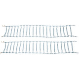 Kimpex Tire Chains - V-Bar - 2 Space - 11" W X 54" L - Pair 233569