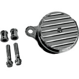 Joker Machine High-Performance Air Cleaner Assembly Kit - Finned Chrome 10-202C Joker Machine High-Performance Air Cleaner Assembly Kit - Finned Chrome 10-202C