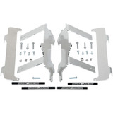 Moose Racing Radiator Braces - Silver - Yamaha 11-150 Moose Racing Radiator Braces - Silver - Yamaha 11-150
