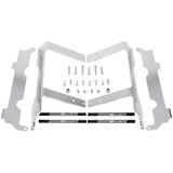 Moose Racing Radiator Braces - Silver - Honda 11-163 Moose Racing Radiator Braces - Silver - Honda 11-163