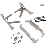 Moose Racing Radiator Braces - Silver - Honda 11-6020 Moose Racing Radiator Braces - Silver - Honda 11-6020