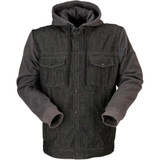 Z1R Denim Hoodie - Black/Gray - 5Xl Z1R Denim Hoodie - Black/Gray - 5Xl