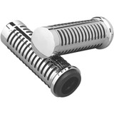 Parts Unlimited Chrome Grips 4 Oring-7/8"