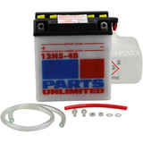 Parts Unlimited Battery - 12N5-4B Parts Unlimited Battery - 12N5-4B