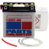 Parts Unlimited Battery 12N7-4A