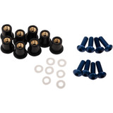 Puig Hi-Tech Parts 0957A Screw Kit Windscrn Blue