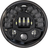Custom Dynamics Adaptive Headlight With Adapter - 7" - Black Pb-7A-14-B Custom Dynamics Adaptive Headlight With Adapter - 7" - Black Pb-7A-14-B