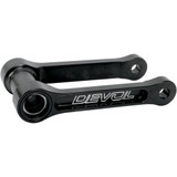 Devol Lowering Link - Lowers 1.25" - Black 0115-2502 Devol Lowering Link - Lowers 1.25" - Black 0115-2502