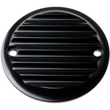 Joker Machine Points Cover - Finned - 2 Hole - Black Anodized 02-98-1 Joker Machine Points Cover - Finned - 2 Hole - Black Anodized 02-98-1