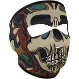 Zan Headgear Full-Face Mask - Psych Skull Wnfm179 Zan Headgear Full-Face Mask - Psych Skull Wnfm179