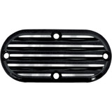 Joker Machine Inspection Cover - Black/Silver - Finned 06-95Tc Joker Machine Inspection Cover - Black/Silver - Finned 06-95Tc
