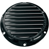Joker Machine Derby Cover - Black/Silver - Finned - '04-'22 Xl 10-690B Joker Machine Derby Cover - Black/Silver - Finned - '04-'22 Xl 10-690B