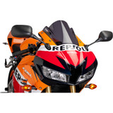Puig Hi-Tech Parts Race Windscreen - 9-1/2" - Dark Smoke - Cbr600Rr 6478F Puig Hi-Tech Parts Race Windscreen - 9-1/2" - Dark Smoke - Cbr600Rr 6478F