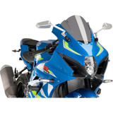 Puig Hi-Tech Parts Race Windscreen - 12-1/4" - Dark Smoke - Suzuki 9013F Puig Hi-Tech Parts Race Windscreen - 12-1/4" - Dark Smoke - Suzuki 9013F