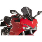 Puig Hi-Tech Parts Race Windscreen - 16" - Dark Smoke - Ducati 9434F Puig Hi-Tech Parts Race Windscreen - 16" - Dark Smoke - Ducati 9434F