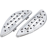 Arlen Ness Driver Floorboards - Deep Cut - Chrome 06-838 Arlen Ness Driver Floorboards - Deep Cut - Chrome 06-838