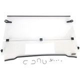 Moose Utility Full Folding Windshield - Mule Lema100-0008