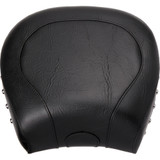 Mustang Wide Rear Seat - Studded - Black - Flst '00-'15 79486 Mustang Wide Rear Seat - Studded - Black - Flst '00-'15 79486