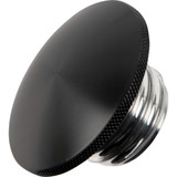 Joker Machine Gas Cap - Knurled - Black - Harley-Davidson 10-444B Joker Machine Gas Cap - Knurled - Black - Harley-Davidson 10-444B