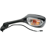 Emgo 20-69794 Mirror L Carbon Suz