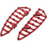Arlen Ness Mx Driver Floorboards - Red 06-893 Arlen Ness Mx Driver Floorboards - Red 06-893