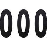 Factory Effex Fx Number 0 - Black - 8" 02-4470