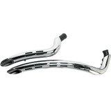 Bassani Xhaust Sweeper Exhaust - Black/Chrome 1Sd2F