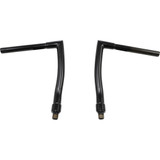 Todd'S Cycle Handlebar - Strip - Fxs - 1-1/4" - 12" Rise - Oem Top Tree - Black 0601-2762 Todd'S Cycle Handlebar - Strip - Fxs - 1-1/4" - 12" Rise - Oem Top Tree - Black 0601-2762
