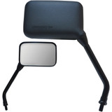 Parts Unlimited Mirror Pu Ax Blk Comp Rhl