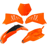 Ufo Replacement Body Kit - Orange/Black Ktkit525-127 Ufo Replacement Body Kit - Orange/Black Ktkit525-127