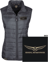 Factory Effex 25-85814 Vest Wm Puff Gw Blk Lg