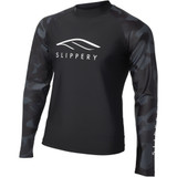 Slippery Rashguard Ls Bk/Camo Xs