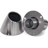 Pro Circuit 4" Quiet End Cap - Billet - 1-1/2" Pc4001-0007