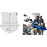 Givi 5124D Windshield Bmw R1200Gs 1250 Smoked
