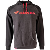 Factory Effex Honda Landscape Pullover Hoodie - Charcoal/Black - Medium 24-88302