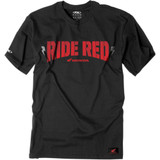 Factory Effex 16-88324 Tee Ride Red Bolt Blk Xl