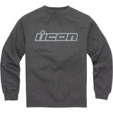 Icon Icon Slant Crewneck Sweatshirt - Charcoal - Medium