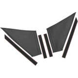 Show Chrome Gas Tank Mini Bra - Black - Honda Hg18Mb