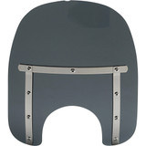 Memphis Shades Memphis Slim Windshield - 15" - 7" Headlight Cutout - Dark Black Smoke Mem41110 Memphis Shades Memphis Slim Windshield - 15" - 7" Headlight Cutout - Dark Black Smoke Mem41110